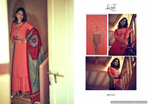 Levisha Meridel 2 Pure Pashmina Designer Party Wear Dress Material at Wholesale Price